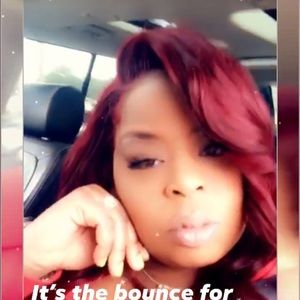 Silky 99j ombré 4 x 4 lace closure wig layered